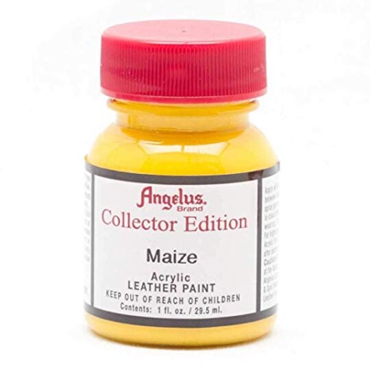 Angelus Shoe Polish Collector Edition Acrylic Leather Paint Maize